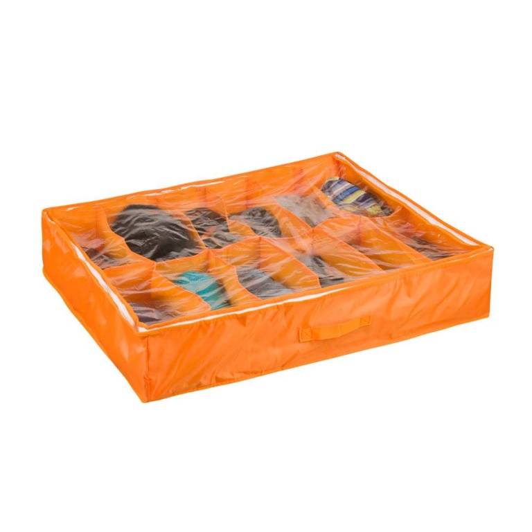 Короб-органайзер "Апельсин" 12 секций, Д750 Ш600 В150, оранжевый, UC-34 фото на RBNG