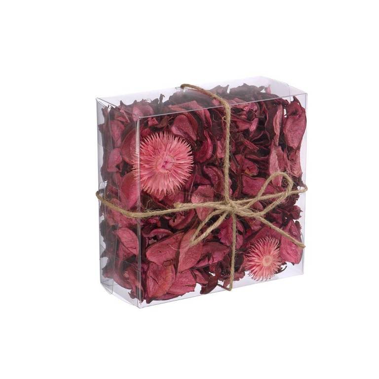 Набор сухоцветов из натуральных материалов, с ароматом розы, Д115 Ш60 В115, короб, YW-SUH15 фото на RBNG