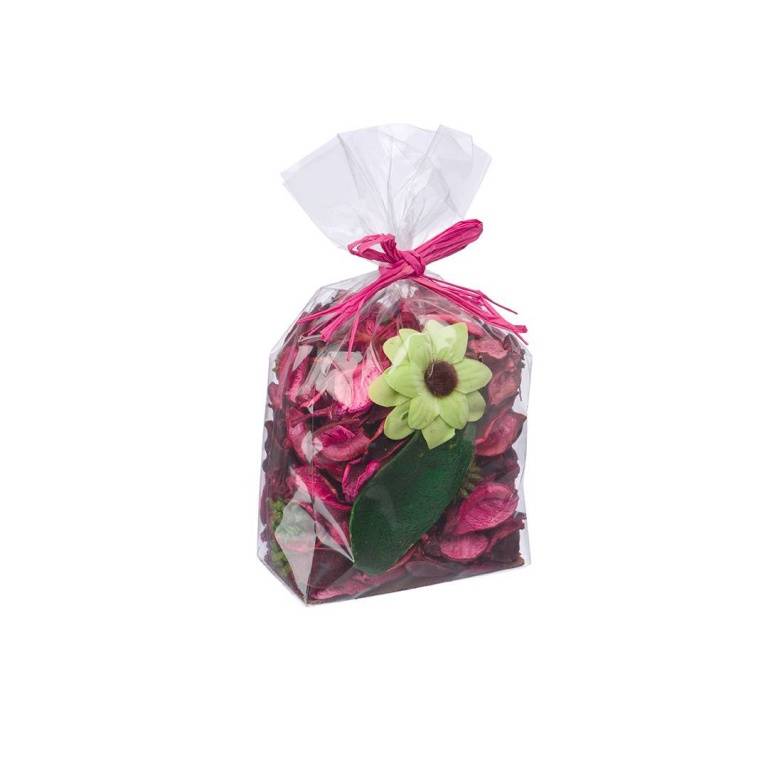 Набор сухоцветов из натуральных материалов, с ароматом розы, Д100 Ш75 В155, пакет, YW-SUH51 фото на RBNG